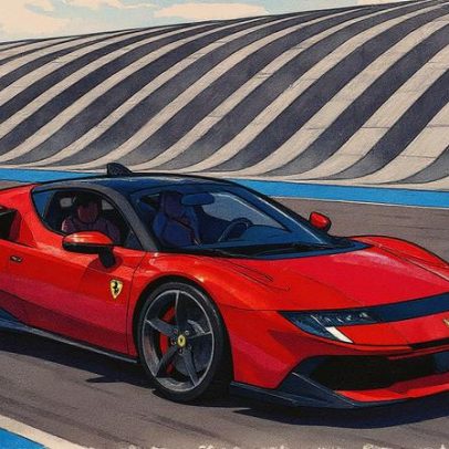 Ferrari Testarossa retorna com motorização híbrida e novo design; assista ao vídeo