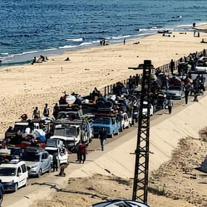 "Últimos hospitais de Gaza sobrecarregados com milhares fugindo para o sul"