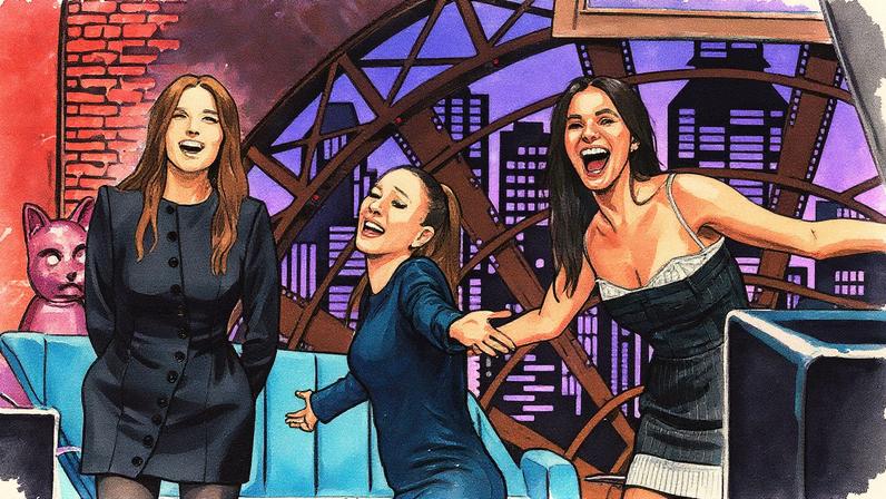 Sasha, Tata Werneck e Bruna Marquezine posam juntas para a foto (Foto: Reprodução)