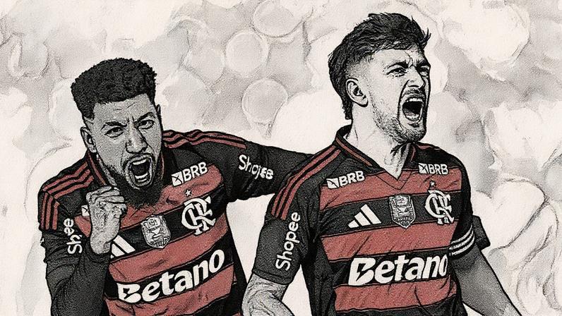 Flamengo possui o elenco mais valioso da América do Sul, conforme levantamento do Observatório do Futebol (Foto: Reprodução)