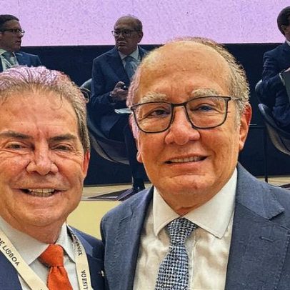 Paulinho da Força prestigia Gilmar Mendes em evento no Fórum de Lisboa