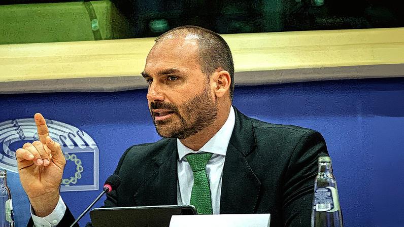 Deputado federal Eduardo Bolsonaro em foto pessoal (Foto: Reprodução)