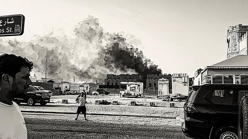 Bombardeio israelense visando líderes do grupo terrorista Hamas (Foto: Reprodução)