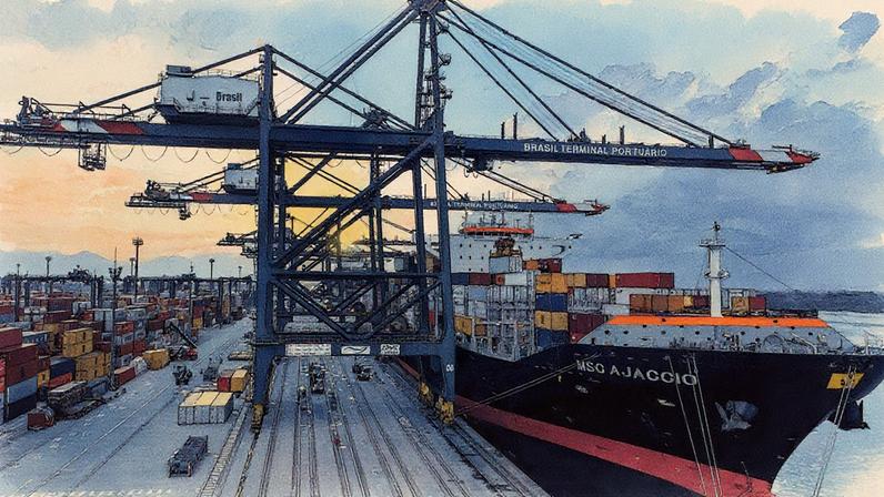 Exportadores perderam confiança em julho e agosto, segundo a CNI (Foto: Reprodução)
