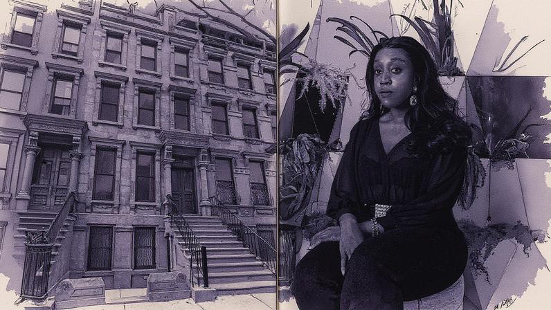 Christiana Ine-Kimba Boyle abre sua segunda exposição na Gladwell Projects em um prédio de estilo brownstone localizado em Harlem (Foto: Reprodução)