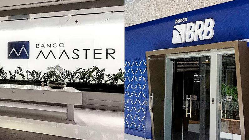 Nota do Banco Master foi rebaixada após rejeição de compra pelo BRB (Foto: Reprodução)