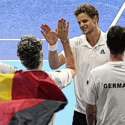 Alemanha assume liderança contra Japão com vitórias de Struff e Hanfmann