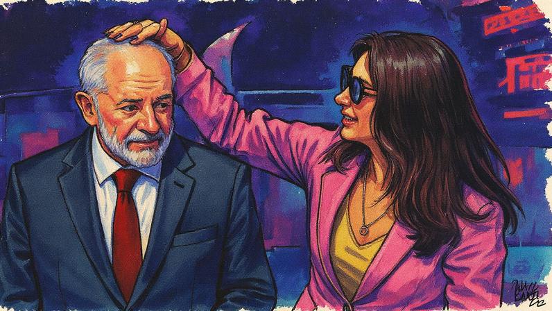 Presidente Lula e a primeira-dama, Janja, em imagem de arquivo (Foto: Reprodução)