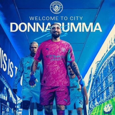 City contrata goleiro Donnarumma, ex-PSG, para reforçar a equipe