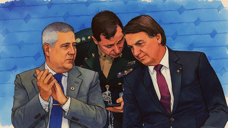 Fux defendeu a condenação de Braga Netto e Mauro Cid, mas isentou Bolsonaro em seu voto (Foto: Reprodução)