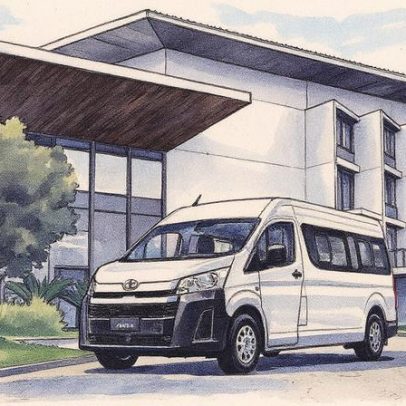 Toyota Hiace com motor a diesel da Hilux é lançada na Argentina com 16 lugares