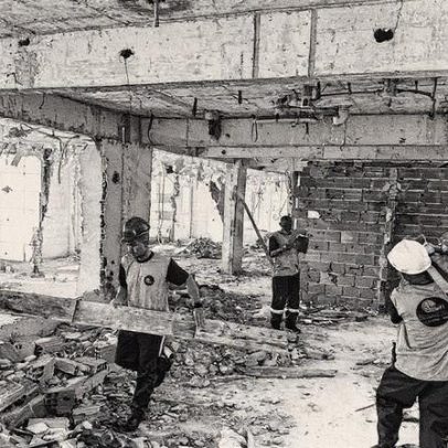 Traficantes interrompem obra da Clínica da Família e ameaçam trabalhadores no Vidigal
