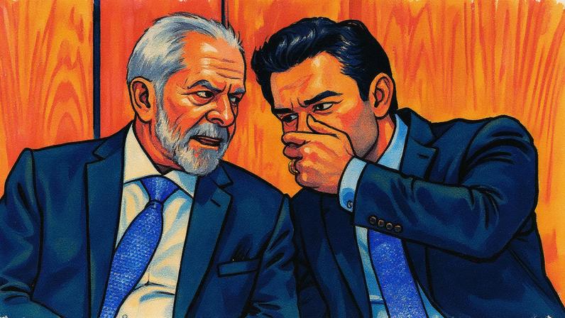Presidente Lula e Ministro Celso Sabino em evento oficial (Foto: Reprodução)