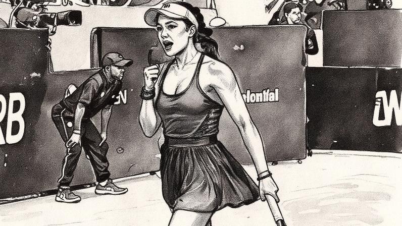 Tiantsoa Rakotomanga, de 19 anos, vence Janice Tjen no SP Open (Foto: Reprodução)