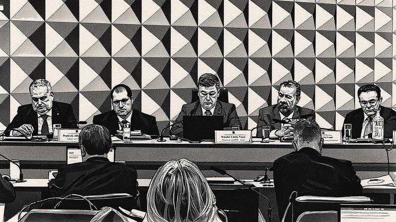 Carlos Lupi, ex-ministro da Previdência Social, é ouvido pela CPI do INSS (Foto: Reprodução)