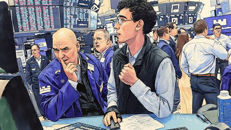Traders trabalham no pregão da Bolsa de Valores de Nova York (NYSE) em Nova York, EUA, em 15 de setembro de 2025 (Foto: Reprodução)