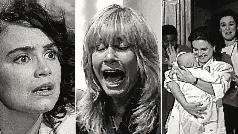 Cenas da versão original de 'Vale tudo' (Foto: Reprodução)