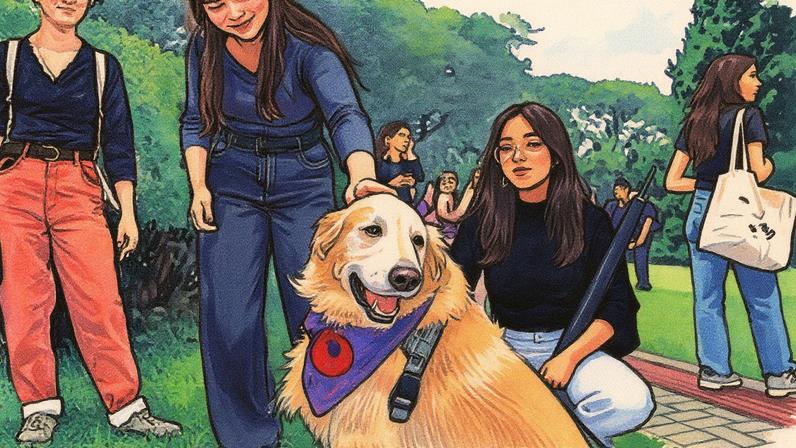 Método reúne 50 animais, incluindo cães, coelhos, gatos e um pônei, durante as sessões (Foto: Reprodução)
