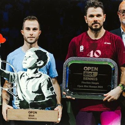 Wawrinka fica com o vice-campeonato em challenger na França e perde recorde