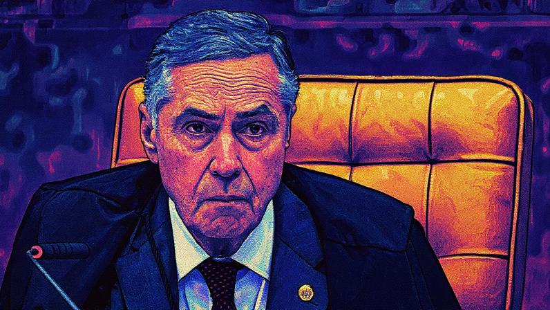 Ministro Barroso afirma que não há censura no Brasil, mas menciona casos do tipo (Foto: Reprodução)