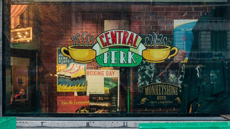 Café Central Perk foi recriado em uma exposição e agora funcionará como um café real (Foto: Reprodução)