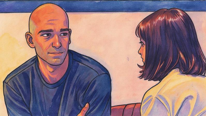 Afonso e Solange em cena (Foto: Reprodução)