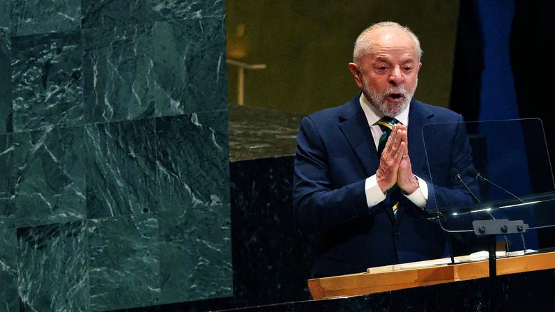 Presidente Lula faz discurso na Assembleia-Geral da ONU (Foto: Reprodução)