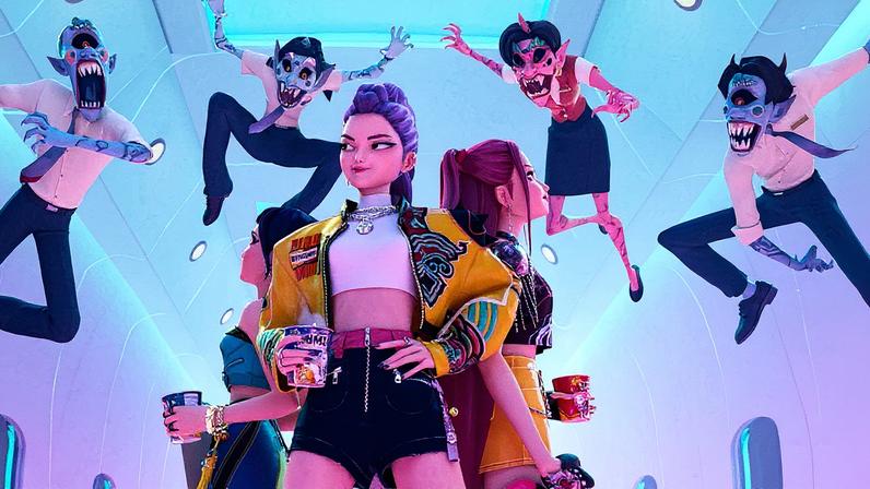 A música "Golden" de HUNTR/X permanece no topo da parada Billboard Hot 100 por três semanas consecutivas (Foto: Reprodução)