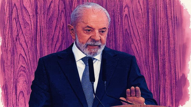 Luiz Inácio Lula da Silva e José Raúl Mulino durante reunião bilateral no Palácio do Planalto (Foto: Reprodução)