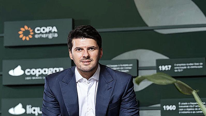 Pedro Zahran Turqueto, CEO da Copa Energia, em evento (Foto: Reprodução)