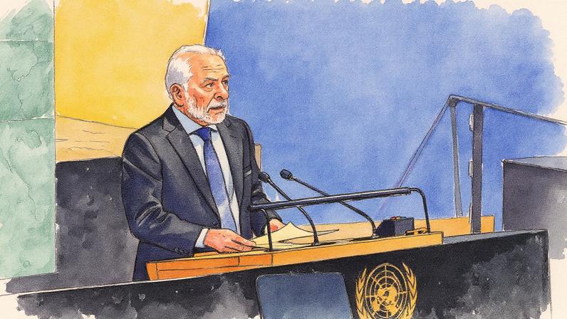 Presidente Lula discursa em conferência às vésperas da ONU (Foto: Reprodução)