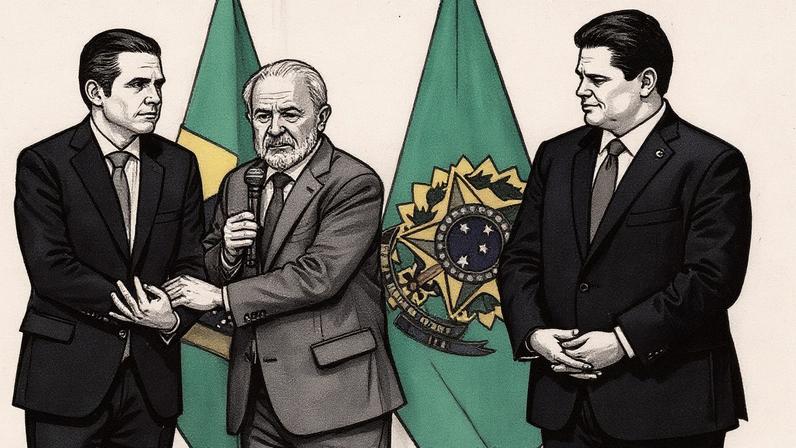 Almoço de Lula, Alcolumbre e Motta sela acordo por votação da isenção do IR