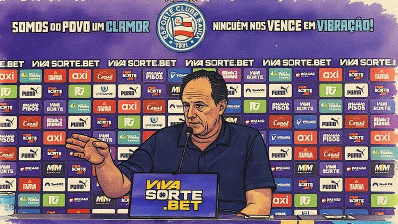 Rogério Ceni em entrevista coletiva depois da partida contra o Palmeiras (Foto: Rafael Rodrigues / EC Bahia)