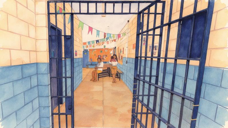 Penitenciária Feminina da Capital localizada no antigo complexo do Carandiru, em São Paulo (Foto: Reprodução)