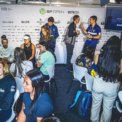 CBT realiza capacitação para treinadoras durante o SP Open em São Paulo