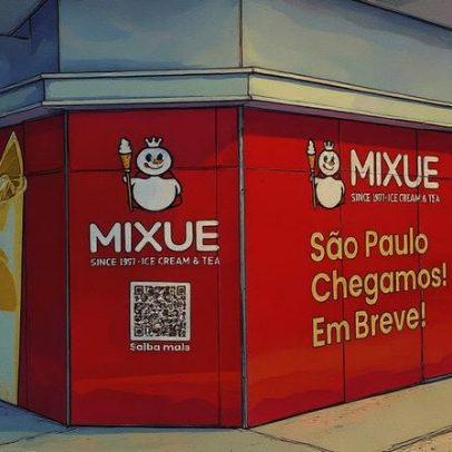 Mixue anuncia investimento de R$ 3,2 bilhões e abertura de loja em São Paulo