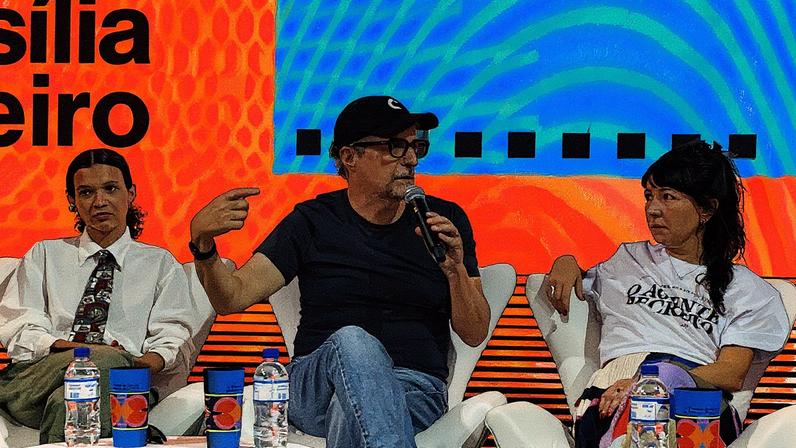 Kleber Mendonça Filho no Festival de Brasília (Foto: Reprodução)