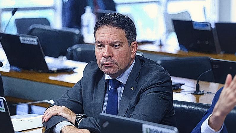 Deputado federal Alexandre Ramagem em evento na Câmara dos Deputados (Foto: Reprodução)