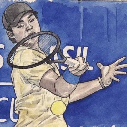 Guto vence cabeça de chave 7 e Victória brilha nas duplas no US Open juvenil