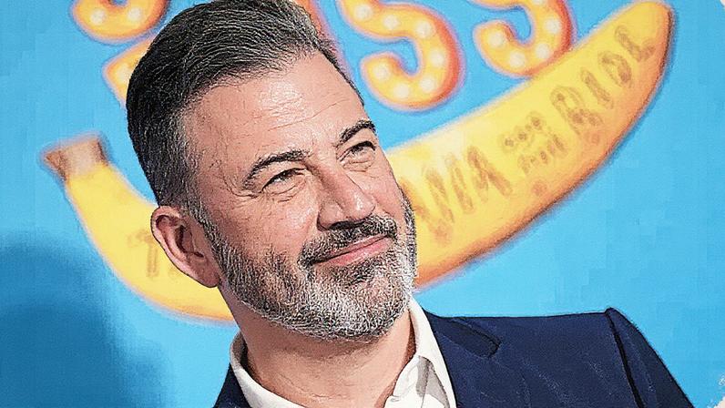 Jimmy Kimmel participa da noite de abertura da peça "Take A Banana For The Ride" no Nederlander Theatre, em Nova York (Foto: Reprodução)