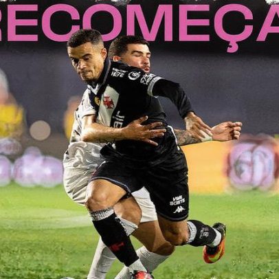Vasco empata com Ceará nos acréscimos e permanece na parte de baixo da tabela