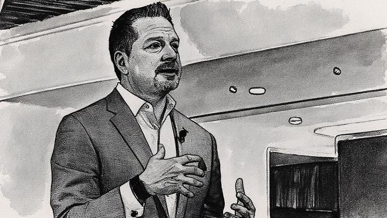 George Kurtz, cofundador e CEO da CrowdStrike, em evento (Foto: Reprodução)