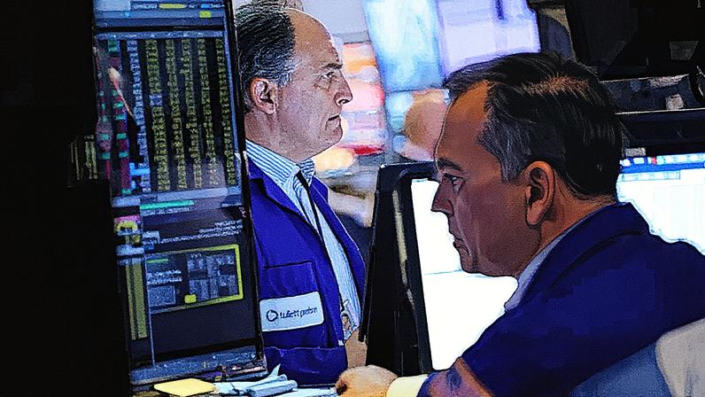 Traders trabalham no pregão da Bolsa de Valores de Nova York durante o pregão matutino em 26 de agosto de 2025 (Foto: Reprodução)
