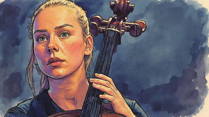 Ester Expósito aparece em cena da produção 'El talento' (Foto: Reprodução)