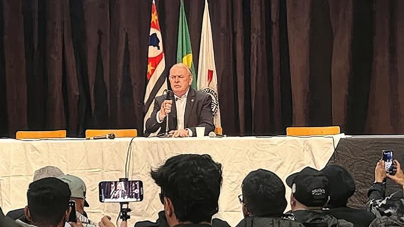 Osmar Stabile foi eleito novo presidente do Corinthians (Foto: Reprodução)