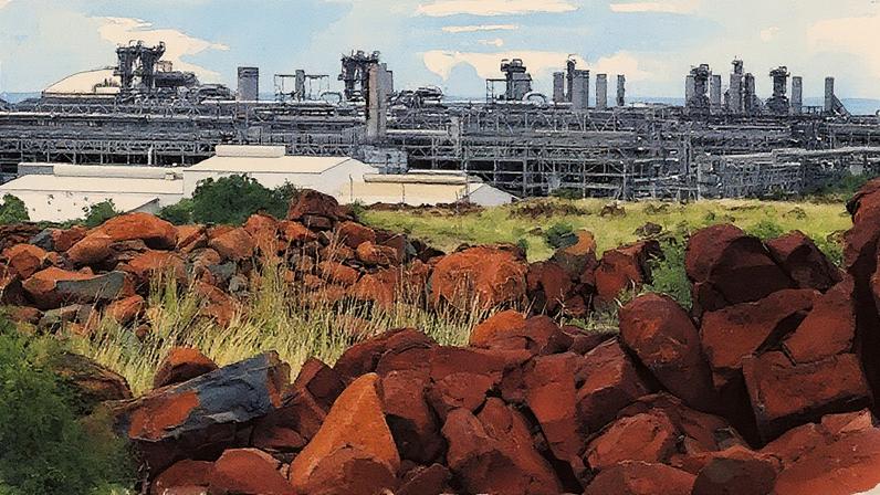 Projeto localizado na Austrália Ocidental (Foto: Reprodução)