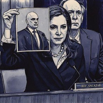 “O povo deve decidir quem lidera o Brasil, afirma deputada dos EUA”