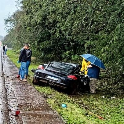 Empresário compra Porsche e morre em acidente trágico poucas horas depois