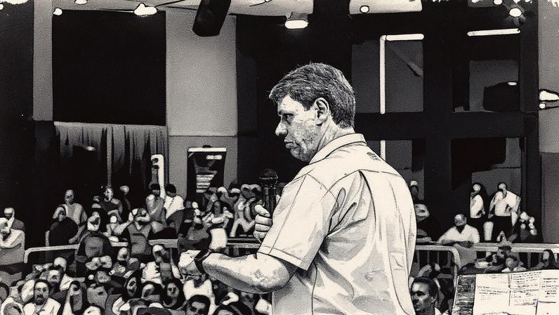 Governador de São Paulo, Tarcísio de Freitas, durante evento em Araçatuba (Foto: Reprodução)