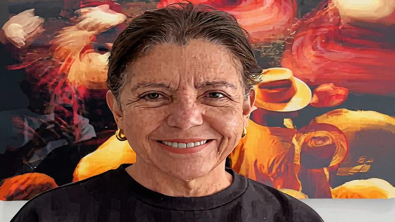 Roseana Sarney compartilha imagem com a cabeça raspada nas redes sociais (Foto: Reprodução)
